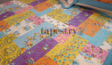 Narzuta patchwork multikolor 230x250 cm