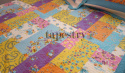 Narzuta patchwork multikolor 230x250 cm