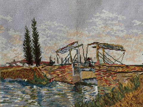 Van Gogh most Langlois makata gobelin Van Gogh most Langlois makata gobelin