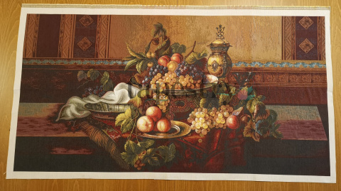Tkanina gobelinowa do oprawy martwa natura Tkanina gobelinowa do oprawy martwa natura