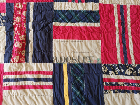 Narzuta patchwork amerykański 220x250 cm Narzuta patchwork amerykański 220x250 cm